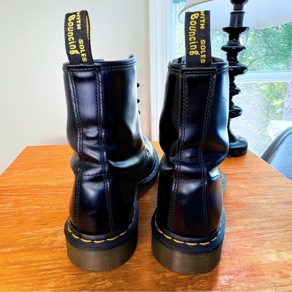 Dr. Martens 1460 Narrow Smooth Leather Women’s Boots - Picture 8 of 16